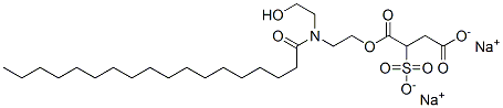 disodium 1-[2-[(2-hydroxyethyl)(1-oxooctadecyl)amino]ethyl] 2-sulphonatosuccinate CAS#: 94213-61-3