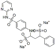 disodium 1-phenyl-3-[[4-[(2-pyrimidinylamino)sulphonyl]phenyl]amino]propane-1,3-disulphonate CAS#: 97171-75-0