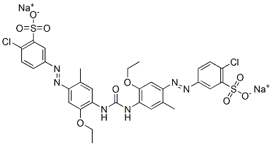 disodium 3,3'-[carbonylbis[imino(5-ethoxy-2-methyl-4,1-phenylene)azo]]bis[6-chlorobenzenesulphonate] CAS#: 94088-62-7