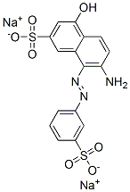 disodium 7-amino-4-hydroxy-8-[(3-sulphonatophenyl)azo]naphthalene-2-sulphonate CAS#: 94166-76-4