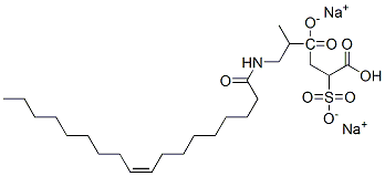 disodium (Z)-4-[1-methyl-2-[(1-oxooctadec-9-enyl)amino]ethyl] 2-sulphonatosuccinate CAS#: 97043-73-7