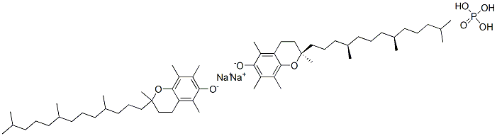 disodium dihydrogen phosphate [2R[2R*(4R*,8R*)]]-3,4-dihydro-2,5,7,8-tetramethyl-2-(4,8,12-trimethyltridecyl)-2H-benzopyran-6-olate CAS#: 90940-45-7
