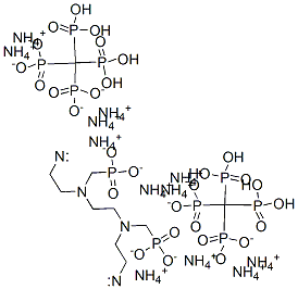 dodecaammonium [ethane-1,2-diylbis[[(phosphonatomethyl)imino]ethane-2,1-diylnitrilobis(methylene)]]tetrakisphosphonate CAS#: 93920-43-5