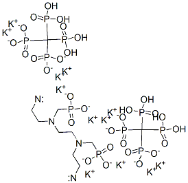 dodecapotassium [ethane-1,2-diylbis[[(phosphonatomethyl)imino]ethane-2,1-diylnitrilobis(methylene)]]tetrakisphosphonate CAS#: 94023-06-0