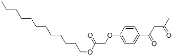 dodecyl [4-(1,3-dioxobutyl)phenoxy]acetate CAS#: 93777-21-0