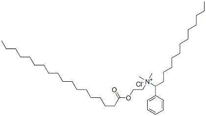 (dodecylbenzyl)dimethyl[2-[(1-oxooctadecyl)oxy]ethyl]ammonium chloride CAS#: 93982-15-1