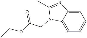 ethyl 2-(2-methyl-1H-benzo[d]imidazol-1-yl)acetate CAS#: 97420-36-5