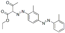 ethyl 2-[[2-methyl-4-[(o-tolyl)azo]phenyl]azo]-3-oxobutyrate CAS#: 94249-02-2