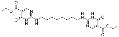 ethyl 2-[8-[(5-ethoxycarbonyl-4-oxo-3H-pyrimidin-2-yl)amino]octylamino ]-4-oxo-3H-pyrimidine-5-carboxylate CAS#: 92736-12-4