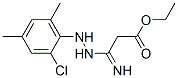 ethyl 3-[2-(2-chloro-4,6-dimethylphenyl)hydrazino]-3-iminopropionate CAS#: 93919-54-1