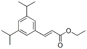 ethyl 3-[3,5-bis(1-methylethyl)phenyl]acrylate CAS#: 94201-33-9