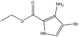 ethyl 3-amino-4-bromo-1H-pyrrole-2-carboxylate CAS#: 890656-26-5