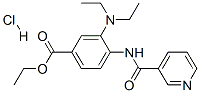 ethyl 3-(diethylamino)-4-[(3-pyridylcarbonyl)amino]benzoate monohydrochloride CAS#: 94276-20-7