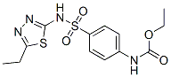 ethyl [4-[[(5-ethyl-1,3,4-thiadiazol-2-yl)amino]sulphonyl]phenyl]-carbamate CAS#: 92110-38-8