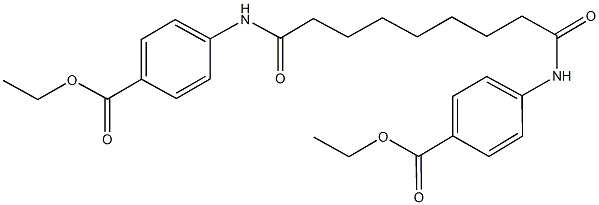 ethyl 4-({9-[4-(ethoxycarbonyl)anilino]-9-oxononanoyl}amino)benzoate CAS#: 96767-68-9