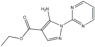 ethyl 5-amino-1-(pyrimidin-2-yl)-1H-pyrazole-4-carboxylate CAS#: 91129-95-2