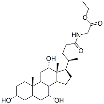 ethyl N-[(3alpha,7alpha,12alpha)-3,7,12-trihydroxy-24-oxocholan-24-yl]aminoacetate CAS#: 94006-05-0