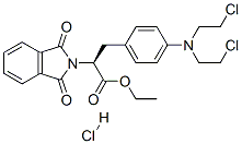 ethyl (S)-alpha-[[4-[bis(2-chloroethyl)amino]phenyl]methyl]-1,3-dihydro-1,3-dioxo-2H-isoindole-2-acetate monohydrochloride CAS#: 94213-26-0