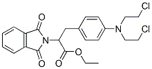 ethyl alpha-[[4-[bis(2-chloroethyl)amino]phenyl]methyl]-1,3-dihydro-1,3-dioxo-2H-isoindole-2-acetate CAS#: 93942-39-3