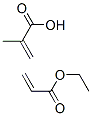 ethyl prop-2-enoate: 2-methylprop-2-enoic acid CAS#: 95032-39-6