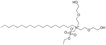 ethylbis[2-(2-hydroxyethoxy)ethyl](octadecyl)ammonium ethyl sulphate CAS#: 93859-56-4