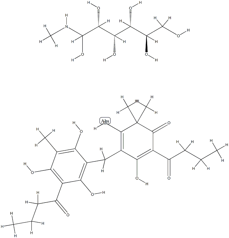 flavaspidic acid-N-methylglucaminate CAS#: 992-18-7