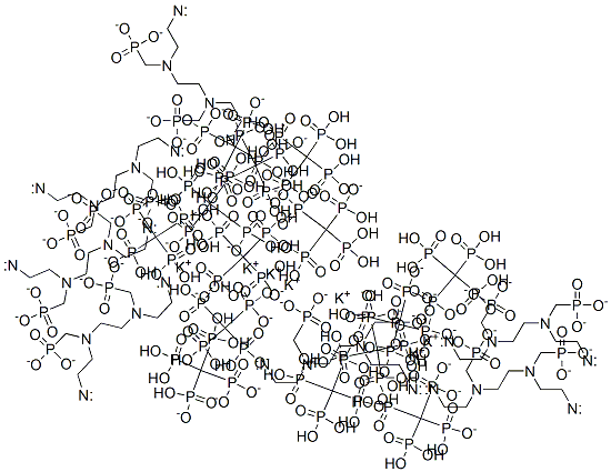 heptapotassium pentahydrogen [ethane-1,2-diylbis[[(phosphonatomethyl)imino]ethane-2,1-diylnitrilobis(methylene)]]tetrakisphosphonate CAS#: 93919-81-4