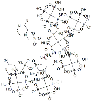 hexaammonium tetrahydrogen [[(phosphonatomethyl)imino]bis[ethane-2,1-diylnitrilobis(methylene)]]tetrakisphosphonate CAS#: 93919-71-2