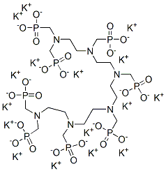 hexadecapotassium [2,5,8,11,14,17-hexakis(phosphonatomethyl)-2,5,8,11,14,17-hexaazaoctadecane-1,18-diyl]bisphosphonate CAS#: 93858-89-0