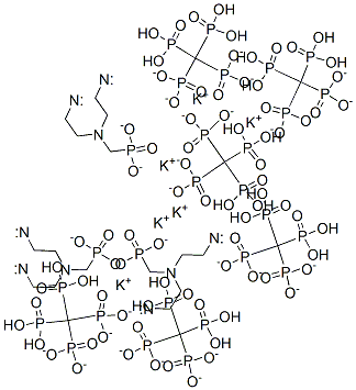 hexapotassium tetrahydrogen [[(phosphonatomethyl)imino]bis[ethane-2,1-diylnitrilobis(methylene)]]tetrakisphosphonate CAS#: 93841-77-1