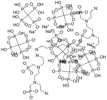 hexasodium hexahydrogen [ethane-1,2-diylbis[[(phosphonatomethyl)imino]ethane-2,1-diylnitrilobis(methylene)]]tetrakisphosphonate CAS#: 93919-75-6