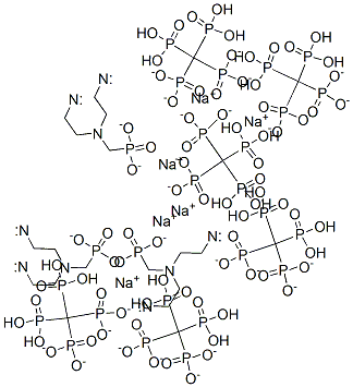 hexasodium tetrahydrogen [[(phosphonatomethyl)imino]bis[ethane-2,1-diylnitrilobis(methylene)]]tetrakisphosphonate CAS#: 93841-74-8