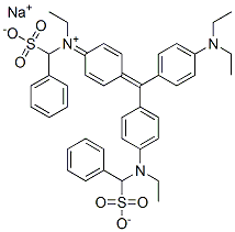 hydrogen [4-[[4-(diethylamino)phenyl][4-[ethyl(sulphonatobenzyl)amino]phenyl]methylene]cyclohexa-2,5-dien-1-ylidene](ethyl)(sulphonatobenzyl)ammonium, sodium salt CAS#: 94248-53-0