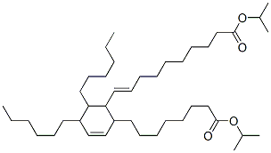 isopropyl 4,5-dihexyl-6-[10-(1-methylethoxy)-10-oxo-1-decenyl]cyclohex-2-ene-1-octanoate CAS#: 94266-26-9