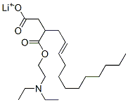 lithium 1-[2-(diethylamino)ethyl] 2-dodecenylsuccinate CAS#: 93918-09-3