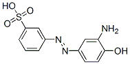 m-[(3-amino-4-hydroxyphenyl)azo]benzenesulphonic acid CAS#: 94086-87-0