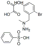 m-Cresol, 4-bromo-.alpha.-(1-methylhydrazino)-, benzenesulfonate, oxalate CAS#: 98000-18-1