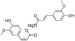 magnesium(2+) (Z)-4'-hydroxy-3'-methoxycinnamate CAS#: 97403-85-5