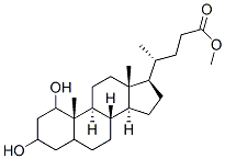 methyl 1,3-dihydroxycholan-24-oate CAS#: 90134-61-5