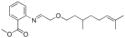 methyl 2-[[2-[(3,7-dimethyl-6-octenyl)oxy]ethylidene]amino]benzoate CAS#: 93940-30-8