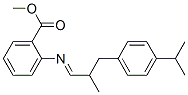 methyl 2-[[2-methyl-3-[4-(1-methylethyl)phenyl]propylidene]amino]benzoate CAS#: 91-50-9