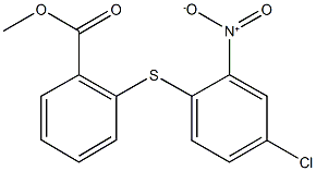 methyl 2-(4-chloro-2-nitrophenylthio)benzoate CAS#: 92161-65-4