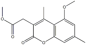 methyl 2-(5-methoxy-4,7-dimethyl-2-oxo-2H-chromen-3-yl)acetate CAS#: 892558-53-1