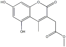 methyl 2-(5,7-dihydroxy-4-methyl-2-oxo-2H-chromen-3-yl)acetate CAS#: 892559-73-8