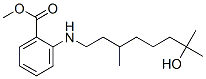 methyl 2-[(7-hydroxy-3,7-dimethyloctyl)amino]benzoate CAS#: 94201-74-8