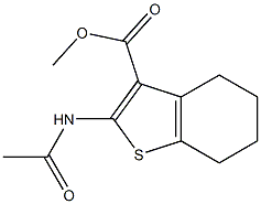 methyl 2-acetamido-4,5,6,7-tetrahydrobenzo[b]thiophene-3-carboxylate CAS#: 92539-89-4