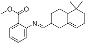 methyl 2-[[(octahydro-5,5-dimethyl-2-naphthyl)methylene]amino]benzoate CAS#: 94021-71-3