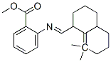 methyl 2-[[(octahydro-8,8-dimethyl-1-naphthyl)methylene]amino]benzoate CAS#: 94021-69-9