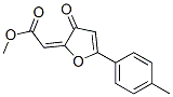 methyl (2E)-2-[5-(4-methylphenyl)-3-oxo-2-furylidene]acetate CAS#: 97180-96-6