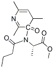 methyl (2S)-2-[3-oxobutanoyl-(2,4,6-trimethylpyridin-3-yl)amino]propanoate CAS#: 98165-95-8